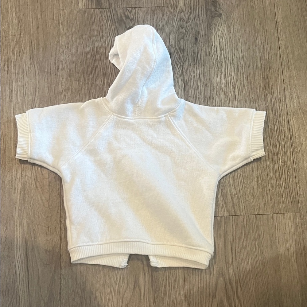 Soft White Dog Hoodie to decorate
